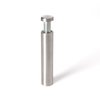 Outwater Round Standoffs, 3 in Bd L, Stainless Steel Brushed, 5/8 in OD 3P1.56.00163